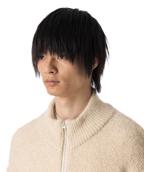 VEIN （ヴェイン）の「シャギーニット ドライバーズジャケット