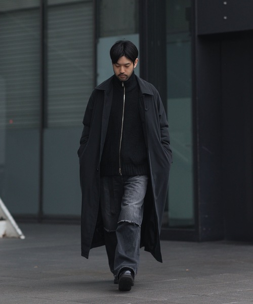 セール】シャギーニット ドライバーズジャケット / SHAGGY KNIT