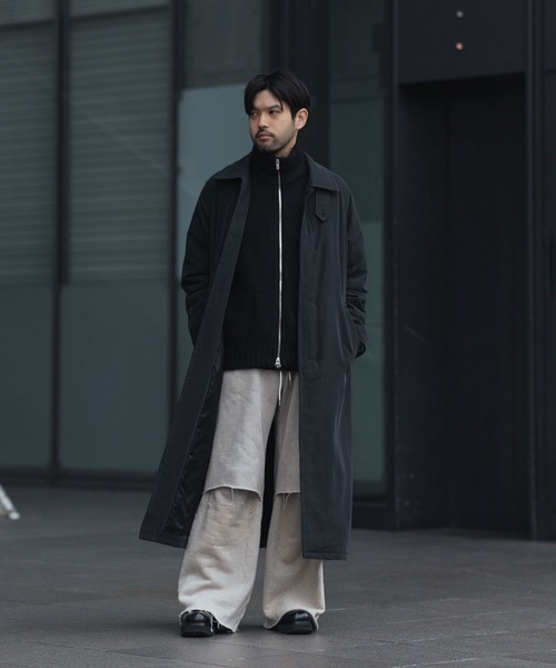 セール】シャギーニット ドライバーズジャケット / SHAGGY KNIT