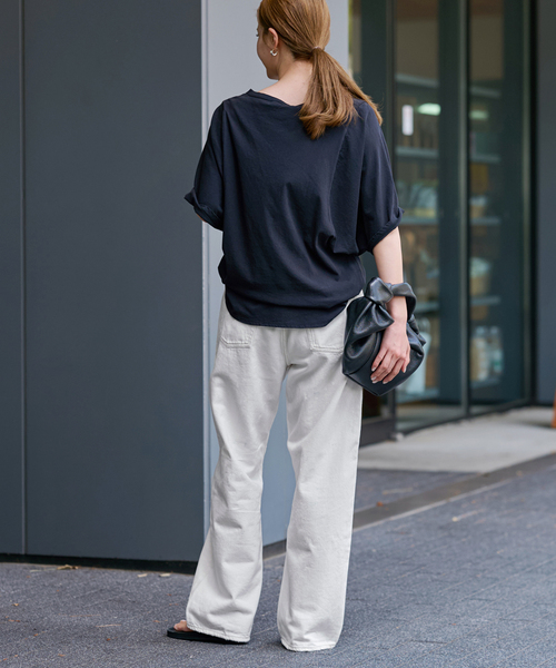 FRAMeWORK（フレームワーク）の「JOHNBULL/ジョンブル 10ozホワイトデニムHW（デニムパンツ・レディース・ホワイト・MEDIUM/SMALL）」の11枚目の写真