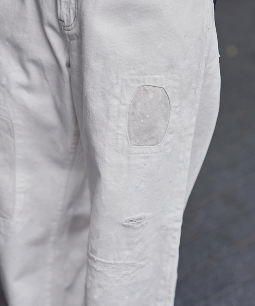 FRAMeWORK（フレームワーク）の「JOHNBULL/ジョンブル 10ozホワイトデニムHW（デニムパンツ・レディース・ホワイト・MEDIUM/SMALL）」の9枚目の写真