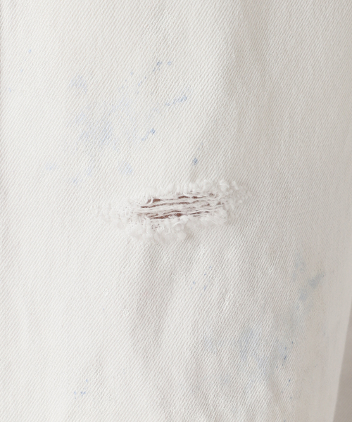 FRAMeWORK（フレームワーク）の「JOHNBULL/ジョンブル 10ozホワイトデニムHW（デニムパンツ・レディース・ホワイト・MEDIUM/SMALL）」の22枚目の写真