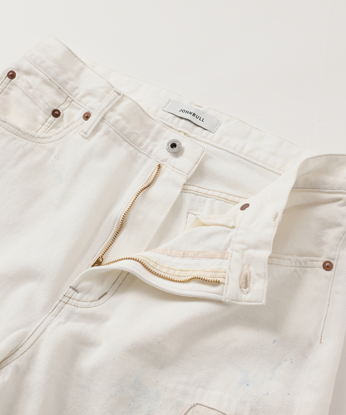 FRAMeWORK（フレームワーク）の「JOHNBULL/ジョンブル 10ozホワイトデニムHW（デニムパンツ・レディース・ホワイト・MEDIUM/SMALL）」の19枚目の写真