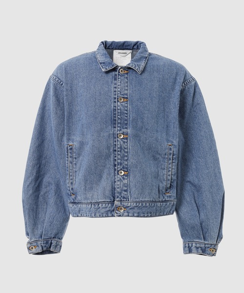 DIGAWEL（ディガウェル）の「Jean jacket（デニムジャケット・メンズ・ブラック/ブルー・FREE）」の2枚目の写真