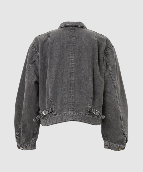 DIGAWEL（ディガウェル）の「Jean jacket（デニムジャケット・メンズ・ブラック/ブルー・FREE）」の3枚目の写真