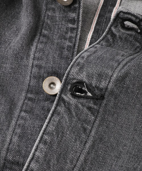 DIGAWEL（ディガウェル）の「Jean jacket（デニムジャケット・メンズ・ブラック/ブルー・FREE）」の8枚目の写真