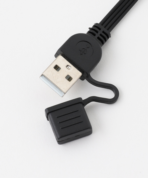 journal standard Furniture （ジャーナルスタンダードファニチャー）の「USB BLANKET LINEPATCH　洗える USB ブランケット（ブランケット・レディース・ベージュ/チャコールグレー・FREE）」の20枚目の写真