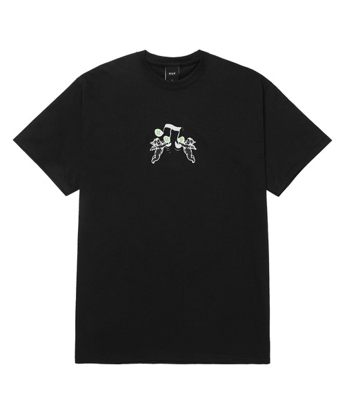 HUF（ハフ）の「SONG TEE  / HUF ハフ 半袖プリント Tシャツ（Tシャツ/カットソー・メンズ・プラム/ストーン/ブラック・X-LARGE/LARGE/MEDIUM/SMALL/XX-LARGE）」の17枚目の写真