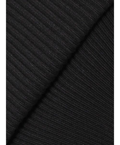 MERCURYDUO（マーキュリーデュオ）の「シャイニーシアーチュールパフニット（ニット/セーター・レディース・オフホワイト/ブルー/ブラック・FREE）」の6枚目の写真