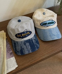 BY ATTENTION（バイアテンション）の「BIG SALE開催中！【BY ATTENTION】 バイカラー スペースアドベンチャー キャップ / クラッシュ ウォッシュ加工（キャップ）」