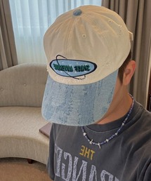 BY ATTENTION（バイアテンション）の「BIG SALE開催中！【BY ATTENTION】 バイカラー スペースアドベンチャー キャップ / クラッシュ ウォッシュ加工（キャップ）」