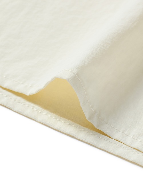 ROPE' PICNIC(ロペピクニック)の「サイドラインナイロンギャザースカート/撥水加工(スカート・レディース・チャコールグレー/キナリ・38)」の10枚目の写真