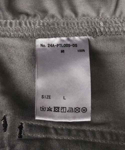 DANKE SCHON（ダンケシェーン）の「DankeSchon/ダンケシェーン/SPRAYED FLARE CARGO PANTS（カーゴパンツ・メンズ・ブラック・M/S/L）」の16枚目の写真