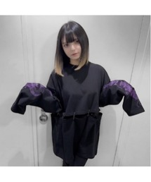 THICC（チック）の「PSYNYXX 龍袖2way分離型ロンT（Tシャツ/カットソー）」