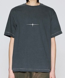 TILLDAWN（ティルダウン）の「【TILLDAWN】CIRCLE PIGMENT 1/2 SLEEVE / 【ティルドーン】サークルピグメントロゴプリント半袖Tシャツ（Tシャツ/カットソー）」