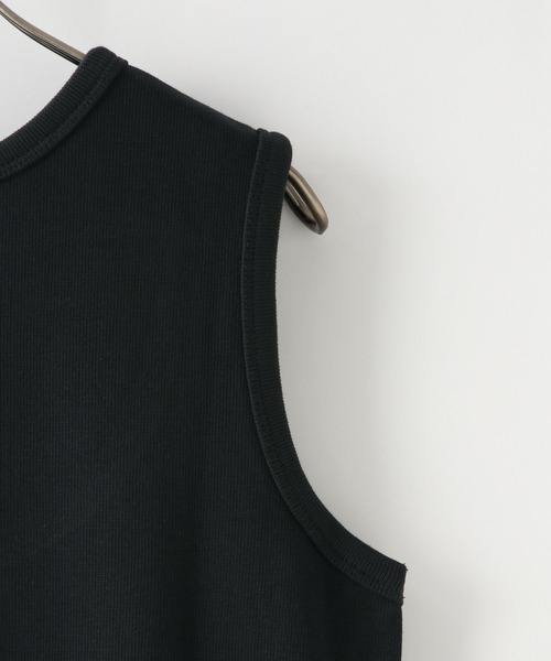 LOWRYS FARM（ローリーズファーム）の「サカリバノースリーブワンピース　140129（ワンピース・レディース・ブラック/ブラウン/アイボリー・FREE）」の4枚目の写真