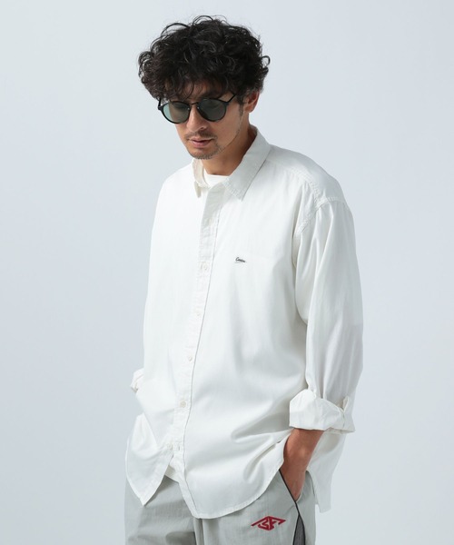 ワンポイント刺繍レギュラー長袖シャツ（シャツ/ブラウス）｜BAYFLOW（ベイフロー）