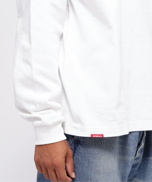 AVIREX(アヴィレックス)の「《WEB&DEPOT限定》TOMCAT LONGSLEEVE T-SHIRT / トムキャット 長袖Tシャツ / AVIREX / アヴィレックス(Tシャツ/カットソー・メンズ・マスタード/ホワイト/レンガ/ブラック・MEDIUM/LARGE/X-LARGE/XX-LARGE)」の13枚目の写真