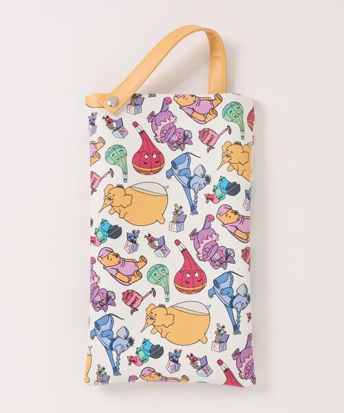 Disney(ディズニー)の「【 Disney 】 合皮ティッシュボックスケース プーさん(掃除グッズ・レディース・ブルー/ホワイト・FREE)」の3枚目の写真