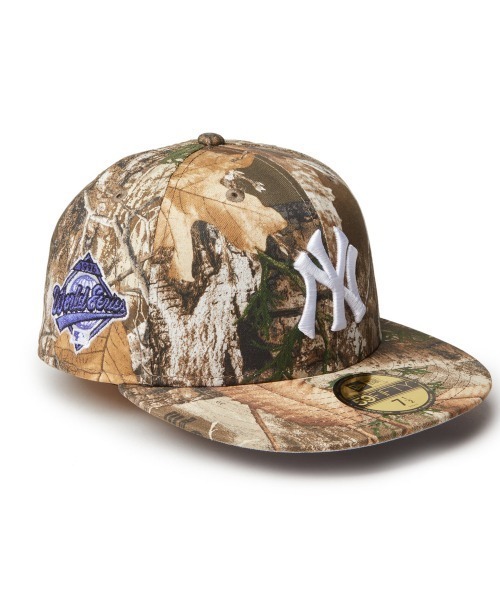 NEW ERA(ニューエラ)の「NEW ERA/ニューエラ キャップ 59FIFTY Real Tree Camo ニューヨーク・ヤンキース リアルツリーカモ(ニューエラアウトドア) 14307308(キャップ・メンズ・ブラウン系カモフラージュ・7/7 1/2/7 1/4/7 1/8/7 3/8)」の1枚目の写真