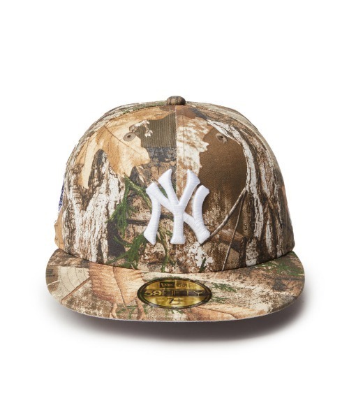 NEW ERA(ニューエラ)の「NEW ERA/ニューエラ キャップ 59FIFTY Real Tree Camo ニューヨーク・ヤンキース リアルツリーカモ(ニューエラアウトドア) 14307308(キャップ・メンズ・ブラウン系カモフラージュ・7/7 1/2/7 1/4/7 1/8/7 3/8)」の5枚目の写真