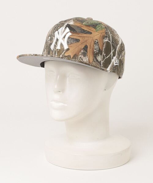NEW ERA(ニューエラ)の「NEW ERA/ニューエラ キャップ 59FIFTY Real Tree Camo ニューヨーク・ヤンキース リアルツリーカモ(ニューエラアウトドア) 14307308(キャップ・メンズ・ブラウン系カモフラージュ・7/7 1/2/7 1/4/7 1/8/7 3/8)」の11枚目の写真
