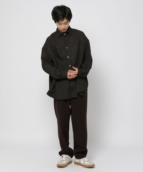 niko and...（ニコアンド）の「ワイドコーデュロイパンツ（その他パンツ・メンズ・ダークブラウン/キャメル/カーキ/ブラック・LARGE/MEDIUM）」の16枚目の写真