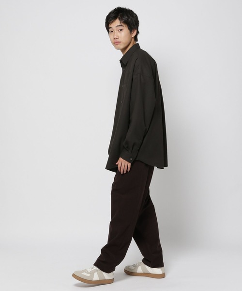 niko and...（ニコアンド）の「ワイドコーデュロイパンツ（その他パンツ・メンズ・ダークブラウン/キャメル/カーキ/ブラック・LARGE/MEDIUM）」の17枚目の写真