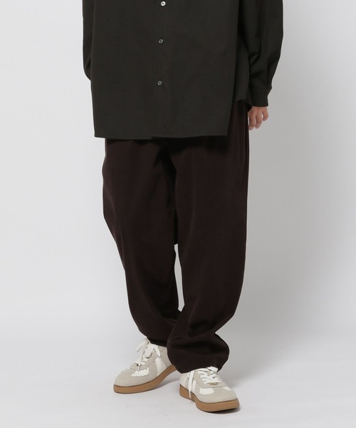 niko and...（ニコアンド）の「ワイドコーデュロイパンツ（その他パンツ・メンズ・ダークブラウン/キャメル/カーキ/ブラック・LARGE/MEDIUM）」の18枚目の写真
