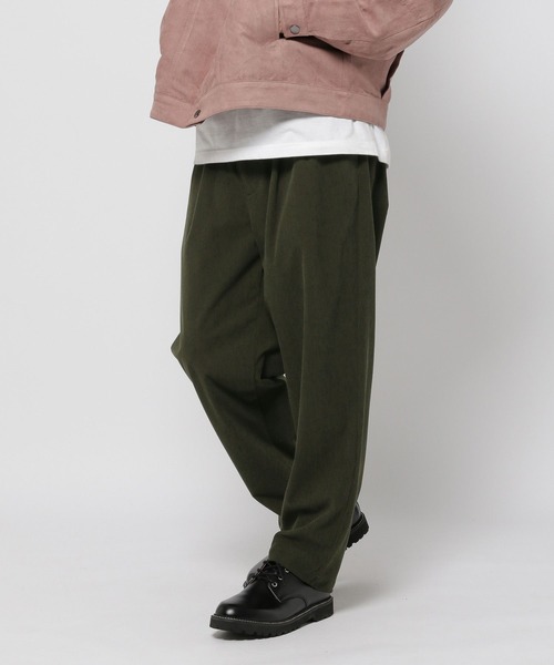 niko and...（ニコアンド）の「ワイドコーデュロイパンツ（その他パンツ・メンズ・ダークブラウン/キャメル/カーキ/ブラック・LARGE/MEDIUM）」の21枚目の写真