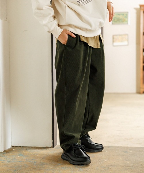 セール】ワイドコーデュロイパンツ（その他パンツ）｜niko and