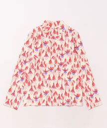 mini rodini / フクシア ハイネックTシャツ