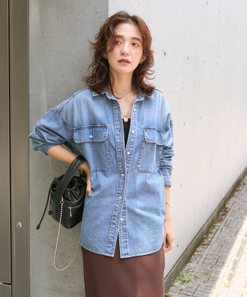 RIVE DROITE(リヴドロワ)の「【R.good(アールドットグッド)】スリムツイストチェーンネックレス(ネックレス・レディース・シルバー/ゴールド・FREE)」の9枚目の写真