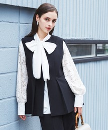 JILL STUART | ◆タイプライターレーススリーブブラウス(シャツ/ブラウス)