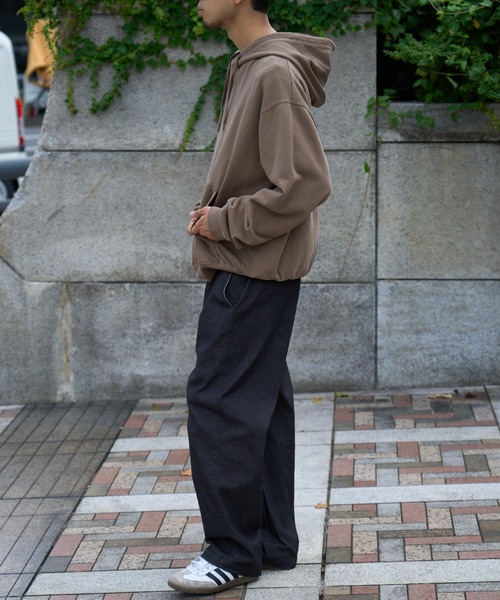 CIAOPANIC TYPY(チャオパニックティピー)の「ワンポイントロゴパーカー(パーカー・メンズ・ブラウン/ネイビー/グレー/ブラック・MEDIUM/LARGE)」の12枚目の写真