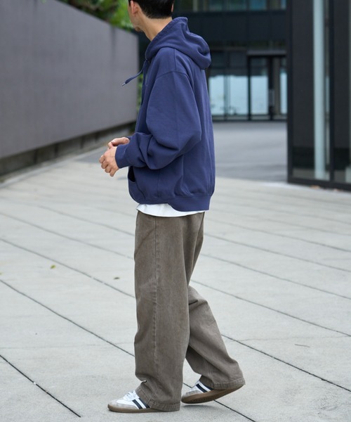 CIAOPANIC TYPY(チャオパニックティピー)の「ワンポイントロゴパーカー(パーカー・メンズ・ブラウン/ネイビー/グレー/ブラック・MEDIUM/LARGE)」の20枚目の写真