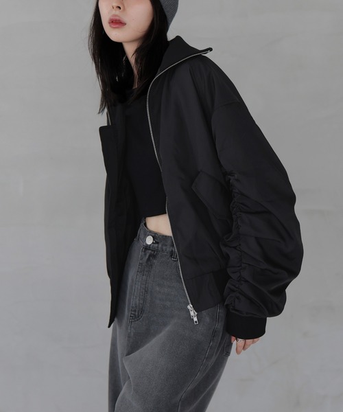 新品　下げ札あり　スリーブ　2WAYブルゾン　グレディブリリアン ラリアムー セール】 デタッチャブルスリーブ【MEN】2WAY ブルゾン