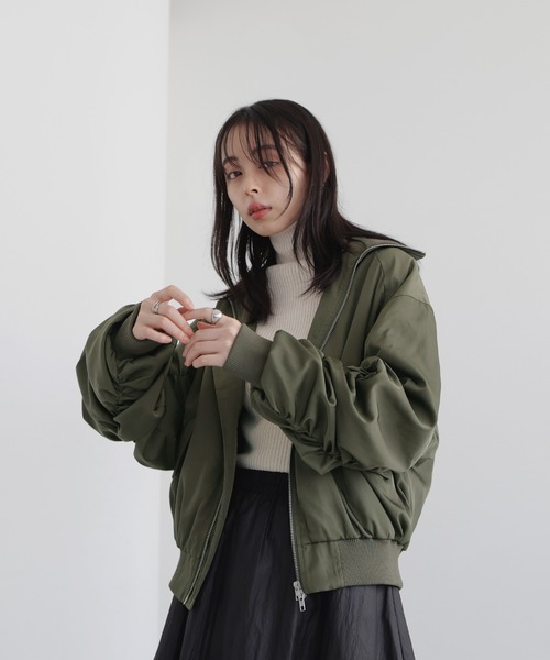 新品　下げ札あり　スリーブ　2WAYブルゾン　グレディブリリアン ラリアムー セール】 デタッチャブルスリーブ【MEN】2WAY ブルゾン