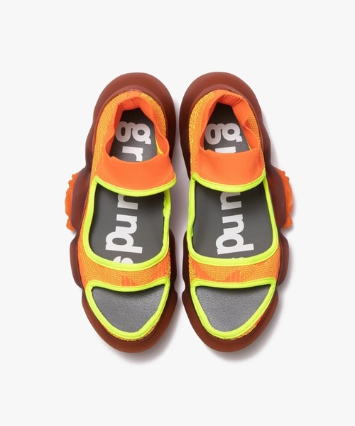 grounds（グラウンズ）の「【grounds】 MOOPIE AS1 SANDAL（サンダル・レディース・オレンジ・38）」の4枚目の写真