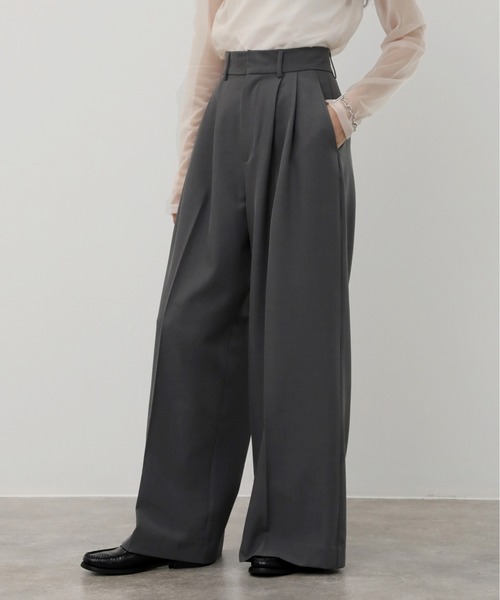 【NOGLE/ノグル】ヘビーウェイトワイドツータックスラックス（スラックス）｜NOGLE（ノグル）