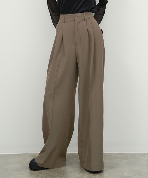 【NOGLE/ノグル】ヘビーウェイトワイドツータックスラックス（スラックス）｜NOGLE（ノグル）