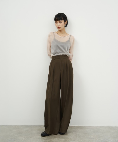 【NOGLE/ノグル】ヘビーウェイトワイドツータックスラックス（スラックス）｜NOGLE（ノグル）