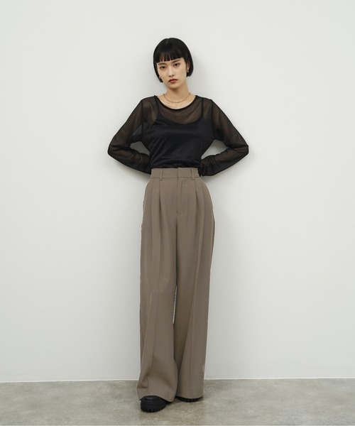 【NOGLE/ノグル】ヘビーウェイトワイドツータックスラックス（スラックス）｜NOGLE（ノグル）