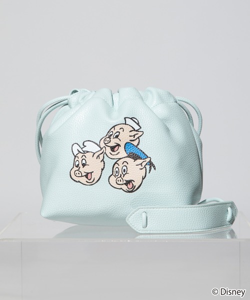 WCJ（ダブルシージェイ）の「Disney / DRAWSTRING BAG