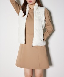 【RIENDA GOLF】ケーブル編み中綿ベスト 秋服 冬服