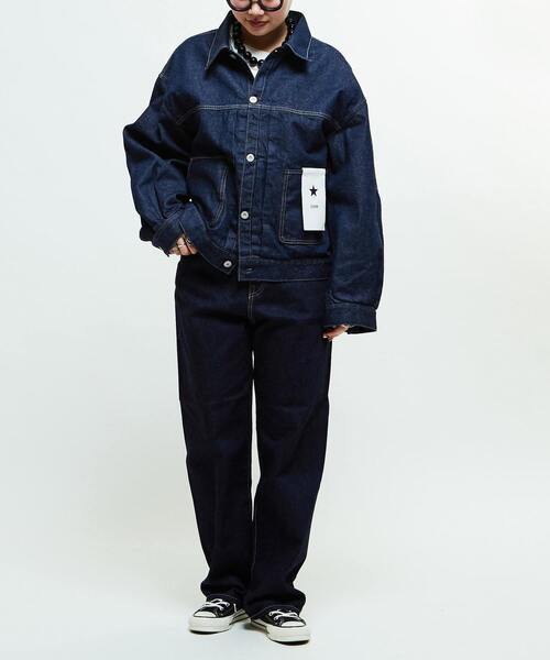 KURO(クロ)の「【KURO】DENIM JACKET INDIGO(デニムジャケット・レディース・インディゴブルー・MEDIUM/SMALL)」の5枚目の写真