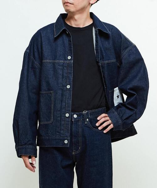 KURO(クロ)の「【KURO】DENIM JACKET INDIGO(デニムジャケット・レディース・インディゴブルー・MEDIUM/SMALL)」の10枚目の写真
