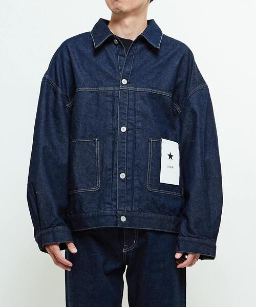 KURO(クロ)の「【KURO】DENIM JACKET INDIGO(デニムジャケット・レディース・インディゴブルー・MEDIUM/SMALL)」の11枚目の写真