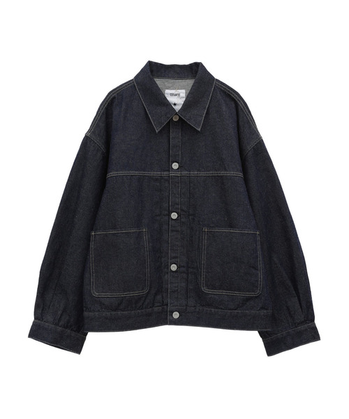 KURO(クロ)の「【KURO】DENIM JACKET INDIGO(デニムジャケット・レディース・インディゴブルー・MEDIUM/SMALL)」の12枚目の写真