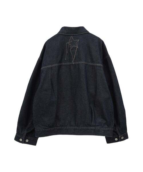 KURO(クロ)の「【KURO】DENIM JACKET INDIGO(デニムジャケット・レディース・インディゴブルー・MEDIUM/SMALL)」の13枚目の写真
